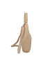 Bellicci Leder-Schultertasche "Cardonna" in Beige - (B)24 x (H)15 x (T)7 cm