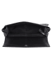 Bellicci Leder-Henkeltasche "Vicky" in Schwarz - (B)22 x (H)18 x (T)6 cm
