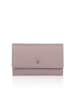 Bellicci Skórzany portfel "Velora" w kolorze fioletowym - 17 x 10 x 3 cm