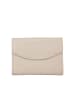 Bellicci Leren portemonnee "Venesa" crème - (B)19 x (H)13 x (D)3 cm