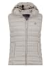 ANAPURNA Doorgestikte bodywarmer "Vakitalana'' beige