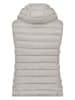 ANAPURNA Doorgestikte bodywarmer "Vakitalana'' beige