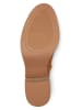 TOMS Leder-Stiefletten lichtbruin