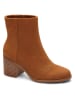 TOMS Leder-Stiefletten in Hellbraun