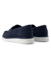 TOMS Leder-Slipper in Dunkelblau