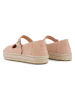 TOMS Leren espadrilles lichtroze