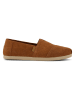 TOMS Leder-Slipper in Hellbraun
