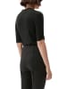 s.Oliver Bluse in Schwarz