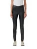 s.Oliver Kunstlederhose in Schwarz