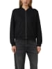S.OLIVER RED LABEL Sweatjacke in Schwarz