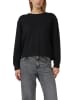 s.Oliver Sweatshirt in Schwarz