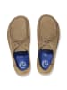 Birkenstock Leder-Schnürschuhe "Utti" in Beige
