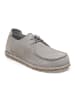 Birkenstock Leder-Schnürschuhe "Utti" in Grau