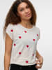 Vero Moda Koszulka w kolorze biało-czerwonym
