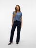Vero Moda Shirt in Blaugrau