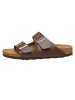 Birkenstock Pantoletten "Arizona" in Braun - Weite S