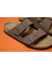 Birkenstock Klapki "Arizona" w kolorze jasnobrązowym