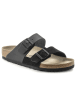 Birkenstock Pantoletten "Arizona Split" in Schwarz in Schwarz