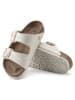 Birkenstock Pantoletten "Arizona" in Creme - Weite S