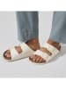 Birkenstock Pantoletten "Arizona" in Creme - Weite S