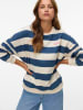 Vero Moda Sweatshirt blauw/crème