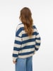 Vero Moda Sweatshirt blauw/crème