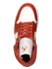Jordan Skórzane sneakersy "Air Jordan 1 Mid" w kolorze biało-czerwonym