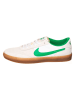 Nike SB Leder-Sneakers "Heritage Vulc" in Weiß/ Grün