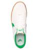 Nike SB Leder-Sneakers "Heritage Vulc" in Weiß/ Grün