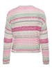 ONLY Sweter w kolorze jasnoróżowo-miętowo-kremowym