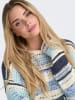 ONLY Pullover Blau/ Creme