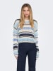 ONLY Pullover Blau/ Creme