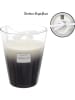 THE HOME DECO FACTORY Geurkaars "Harmony - Linen" wit/zwart - 1300 g