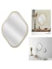 THE HOME DECO FACTORY Spiegel "Losange" beige - (B)44 x (H)60 cm