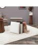 THE HOME DECO FACTORY Opbergkruk beige - (B)38 x (H)38 x (D)38 cm