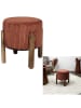 Ethnical Life Hocker in Terrakotta - (H)35 x Ø 35,5 cm