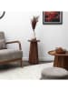 THE HOME DECO FACTORY Beistelltisch in Braun - (H)55 x Ø 30 cm