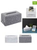 THE HOME DECO FACTORY 2-delige set: tissueboxen - (B)22,5 x (H)11 x (D)13 cm (verrassingsproduct)
