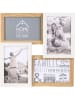 THE HOME DECO FACTORY Fotolijst naturel/wit - (L)28 x (B)27,5 cm