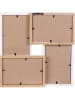 THE HOME DECO FACTORY Fotolijst naturel/wit - (L)28 x (B)27,5 cm