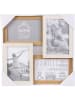THE HOME DECO FACTORY Bilderrahmen in Natur/ Weiß - (L)28 x (B)27,5 cm