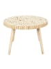 Ethnical Life Salontafel "Gigogne" naturel - (H)40 x Ø 60 cm