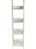 The Home Deco Kids Wandmeubel "Tim" wit/naturel - (B)30 x (H)117,5 x (D)30 cm