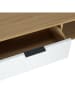 THE HOME DECO FACTORY Salontafel "Sven" naturel/wit - (B)100 x (H)38 x (D)50 cm