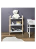 The Home Deco Kids Wandmeubel wit/naturel - (B)60 x (H)77 x (D)24 cm