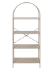 THE HOME DECO FACTORY Standregal in Beige - (B)60 x (H)142 x (T)30 cm