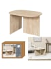 THE HOME DECO FACTORY Salontafel beige - (B)72 x (H)45 x (D)53 cm