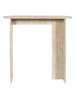 THE HOME DECO FACTORY Console beige - (B)90 x (H)80 x (D)30 cm