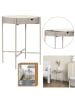 THE HOME DECO FACTORY Beistelltisch in Beige - (H)48 x Ø 39 cm 