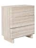 THE HOME DECO FACTORY Ladekast beige - (B)70 x (H)79 x (D)40 cm
